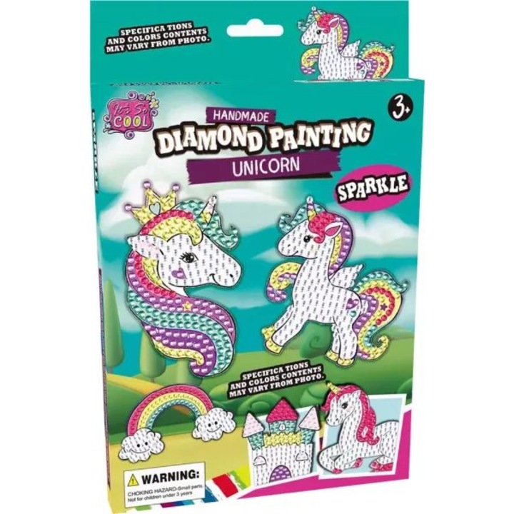 Set de creare imagini cu diamante - Lumea unicornilor