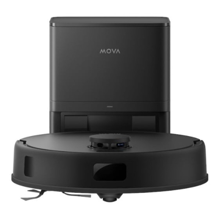 Робот прахосмукачка и моп Mova E20, автоматично почистване, черен