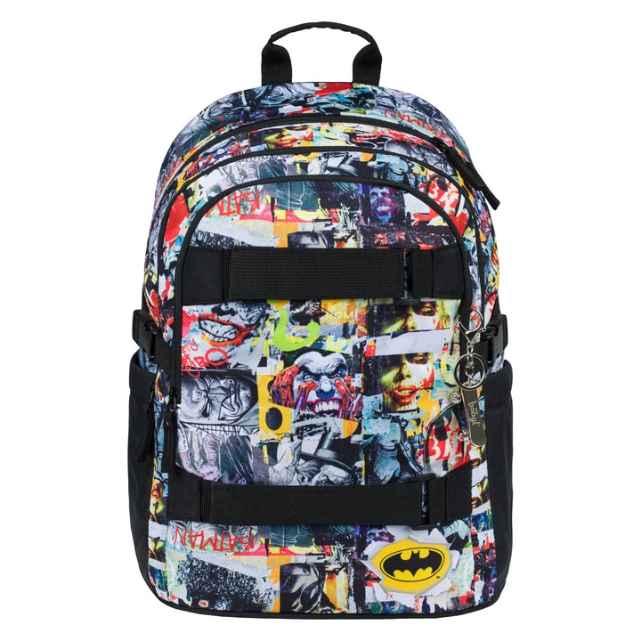 BAAGL Rucsac scoala Skate Batman Comics