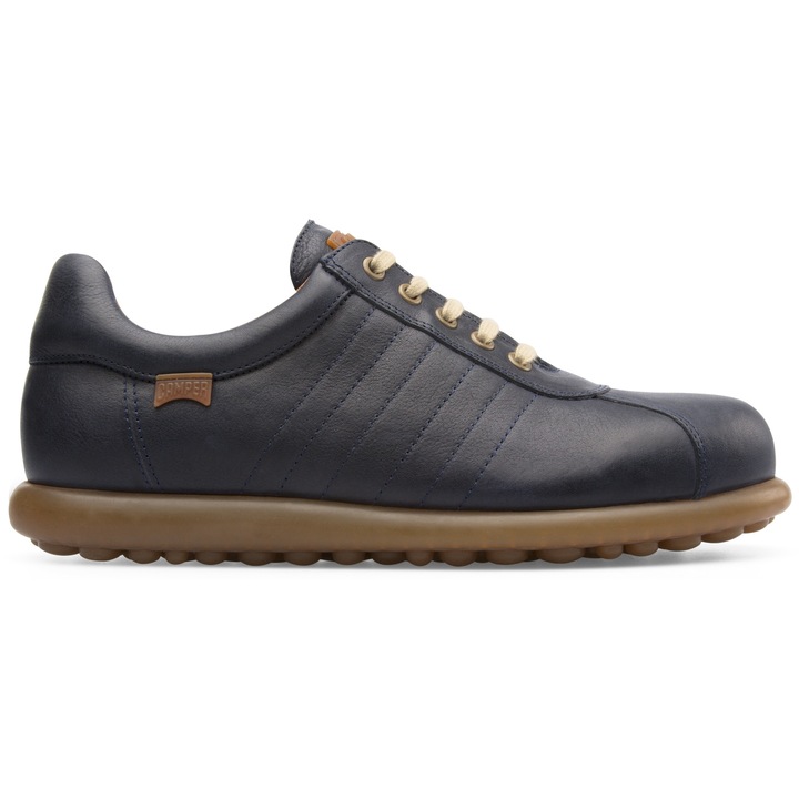 Camper, Pantofi de piele Pelotas Ariel, Albastru, 47