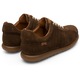 Camper, Pantofi de piele Pelotas Ariel, Maro fango, 48