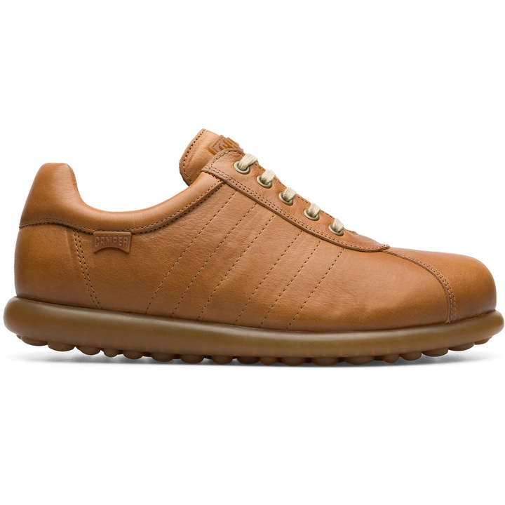 Camper, Pantofi de piele Pelotas Ariel, Caramel, 46