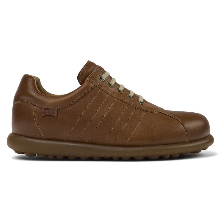 Camper, Pantofi de piele Pelotas Ariel, Maro taupe, 49