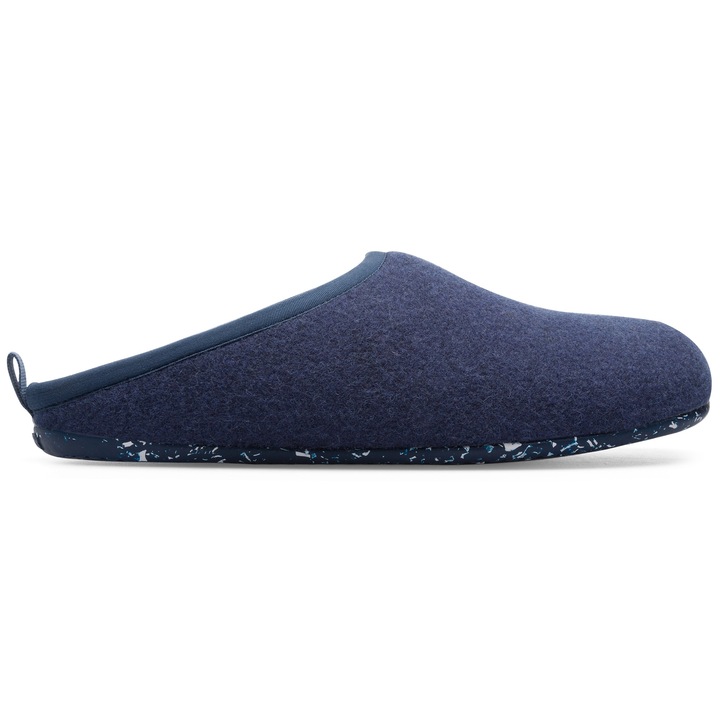 Camper, Papuci de casa din material textil Wabi, Albastru