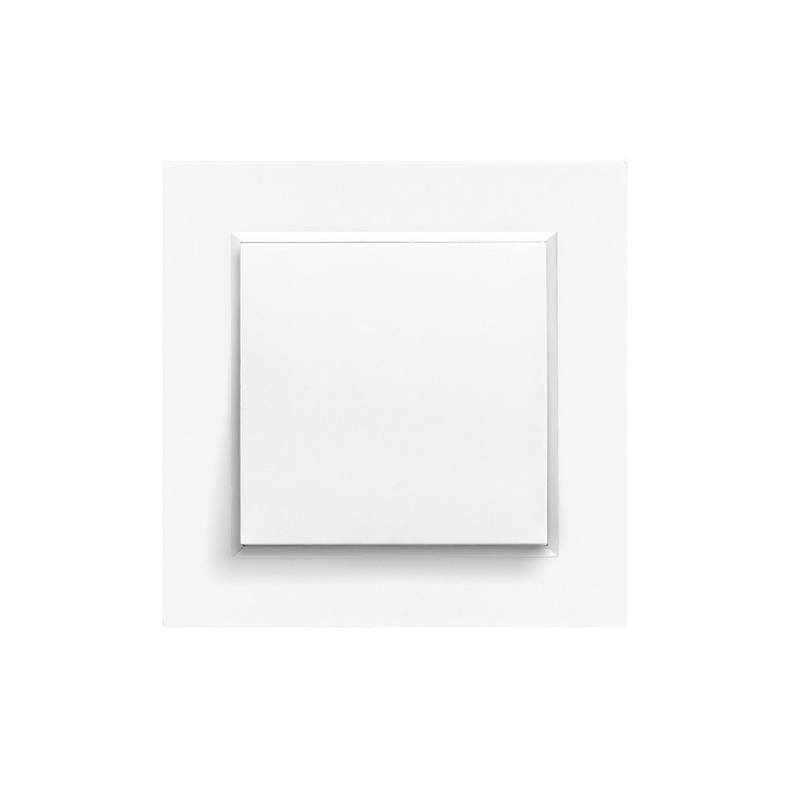 Leziter Nova váltókapcsoló 10A 250V 106 fehér kerettel