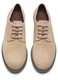 Camper, Pantofi derby din piele intoarsa Mil, Bej, 45