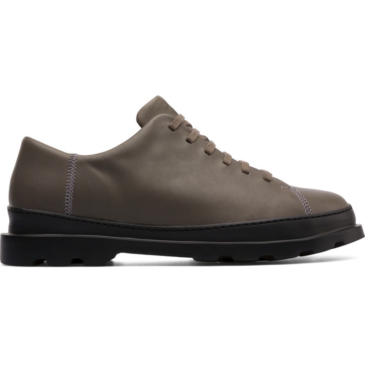 Camper, Pantofi de piele Brutus, Gri, 43
