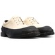 Camper, Pantofi din piele cu varf intarit Pix, Alb, 45