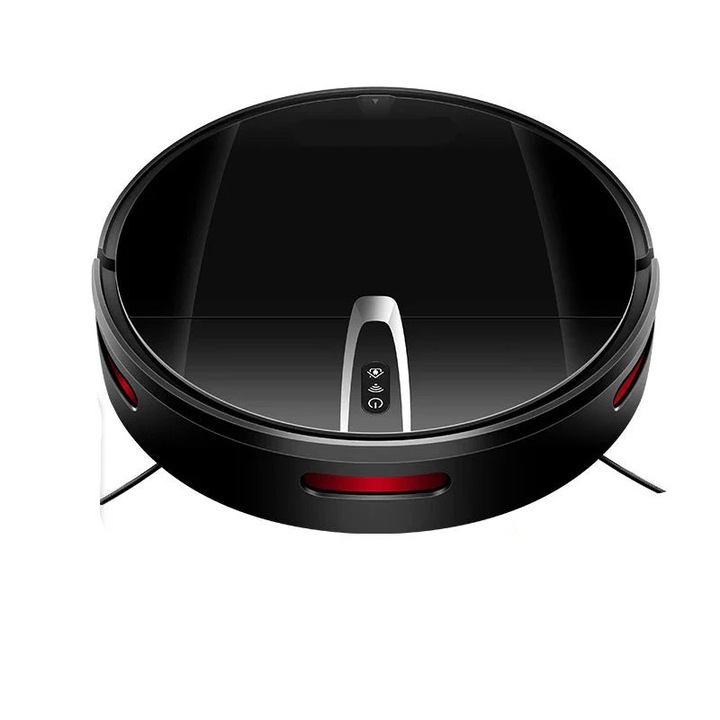 Aspirator V3S robotporszívó, nedves tisztítás, intelligens térképezés, WiFi alkalmazásvezérlés, fekete