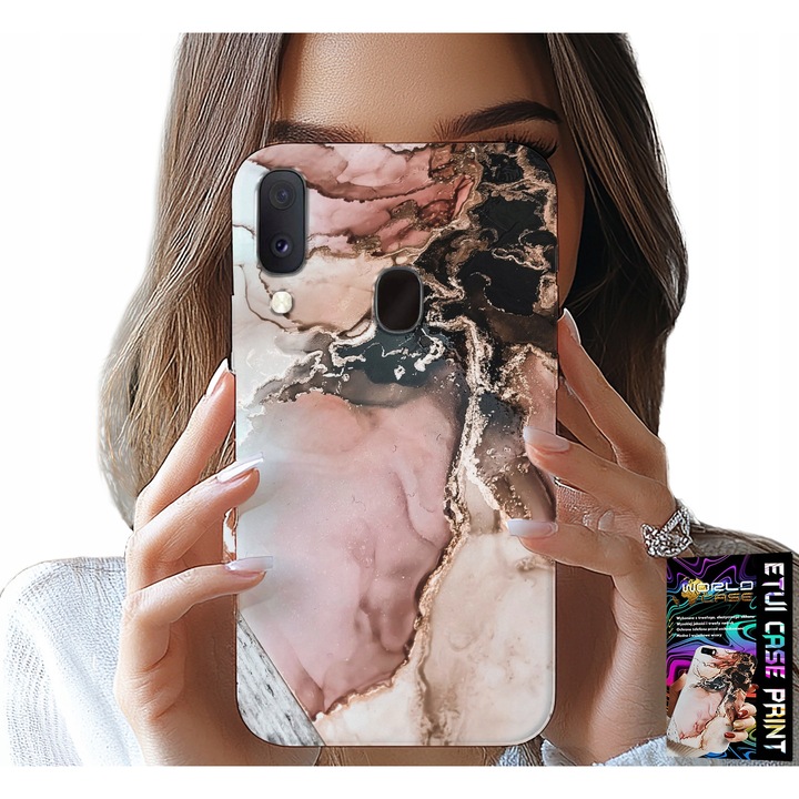 Carcasa pentru telefon World Case, Elegant Marble Fashion, silicon, Samsung Galaxy A40