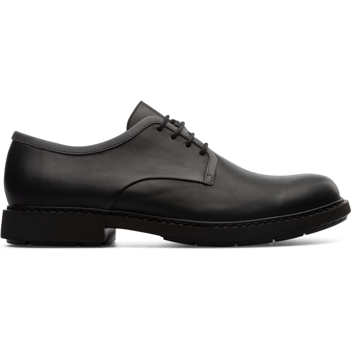 Camper, Pantofi eleganti din piele Twins, Negru, 43