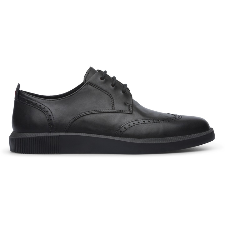 Camper, Pantofi brogue de piele Bill, Negru, 39
