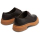 Camper, Pantofi casual de piele cu talpa cu aspect masiv Walden, Maro, 43