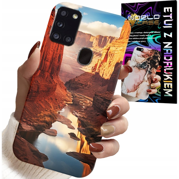 TOK SAMSUNG GALAXY A21s-hez - GREAT CANYON dizájnú tok