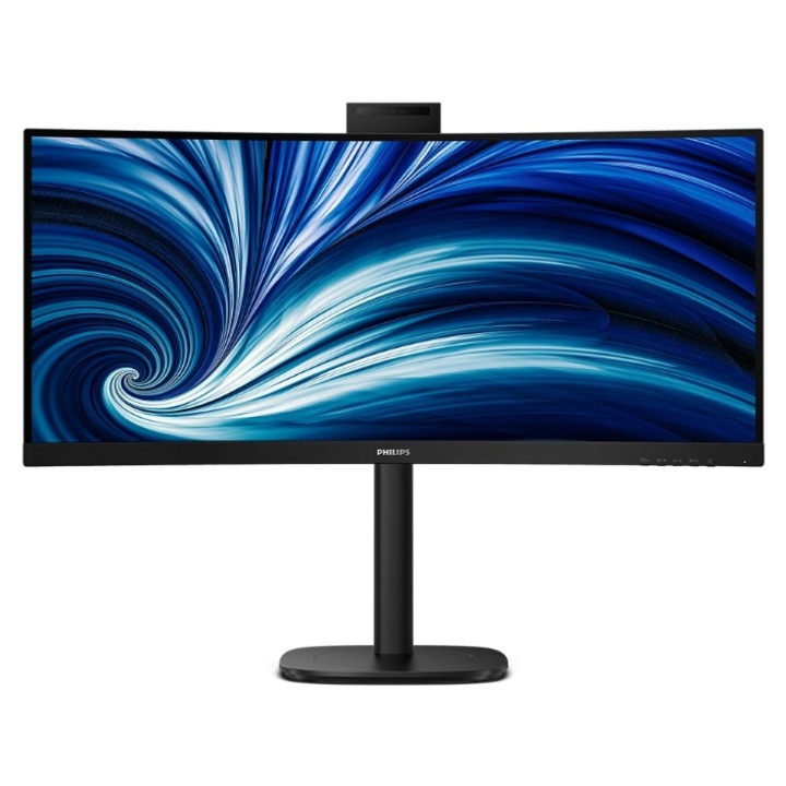 Philips 34" 34B2U3600CH VA LED LCD monitor, WQHD 3440 x 1440, HDMI, DisplayPort, Ívelt képernyő, Hangszórók, Fekete