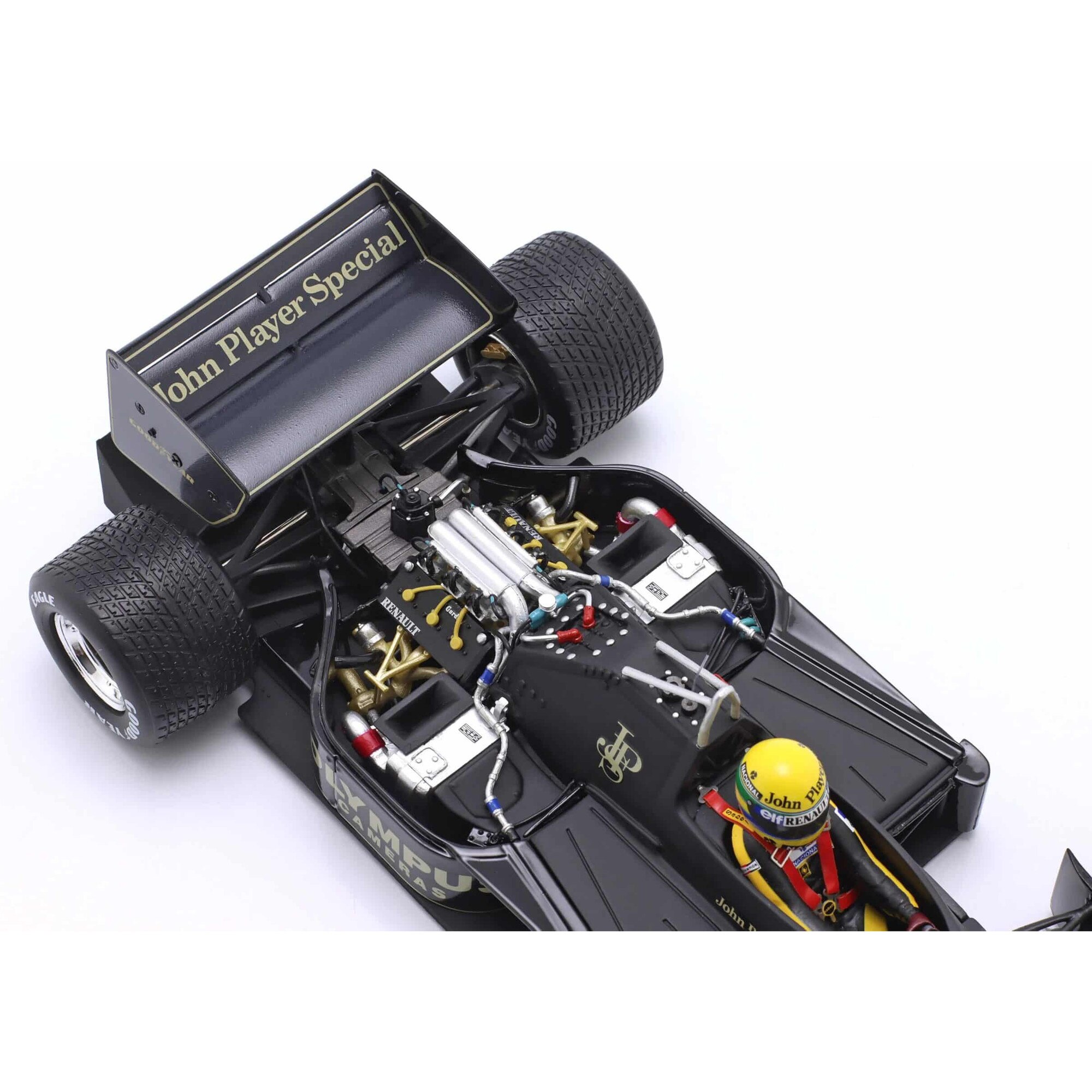 Macheta Ayrton Senna Lotus 97T #12 Winner Portugal GP Formula 1