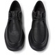 Camper, Pantofi casual usori din piele Poligono, Negru, 42