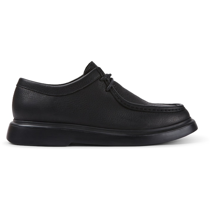 Camper, Pantofi casual usori din piele Poligono, Negru, 42
