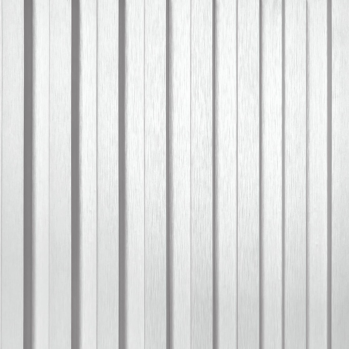 Lame decorative pentru pereti interiori Ecotravers, Satinat Alb, 8cm x 16, 8cm x 2, 4cm, Mostra