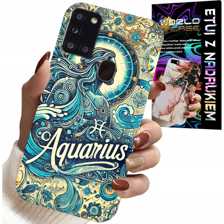 TOK SAMSUNG GALAXY A21s - CSILLAGJEL, Vízöntő, CSILLAGÁSZATI FOLTOK