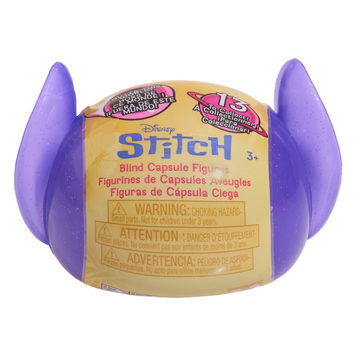 Gyűjthető figura, meglepetés, Stitch, Just Play, 5cm