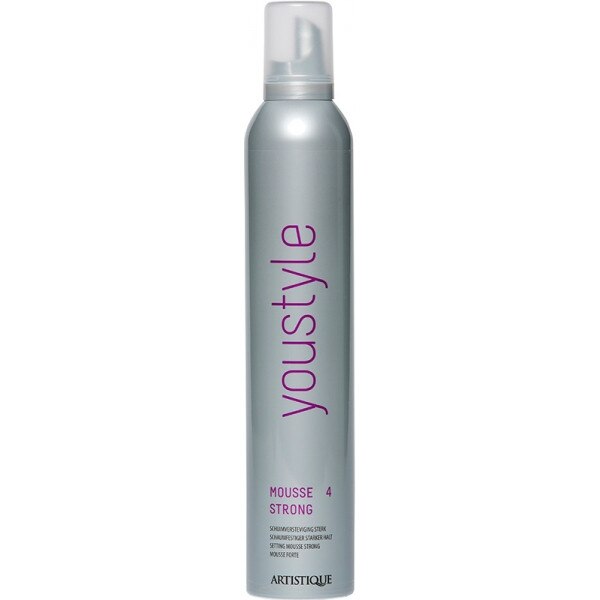 Spuma par, fixare puternica, volum si stralucire ARTISTIQUE MOUSSE STRONG - 400 ml