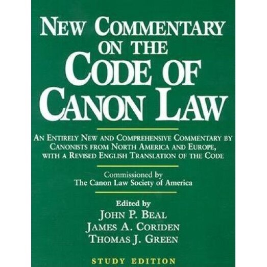 New Commentary on the Code of Canon Law (Study Edition),