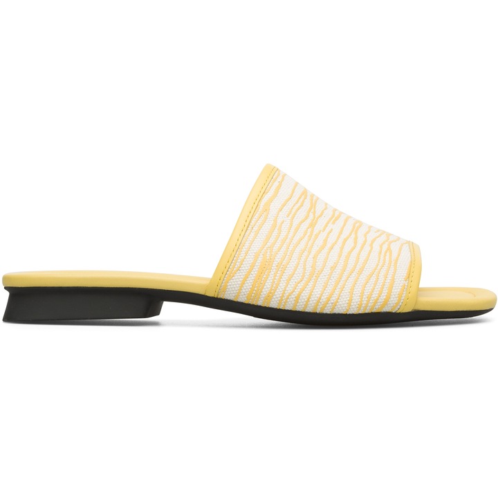 Camper, Papuci cu model Twins, Galben