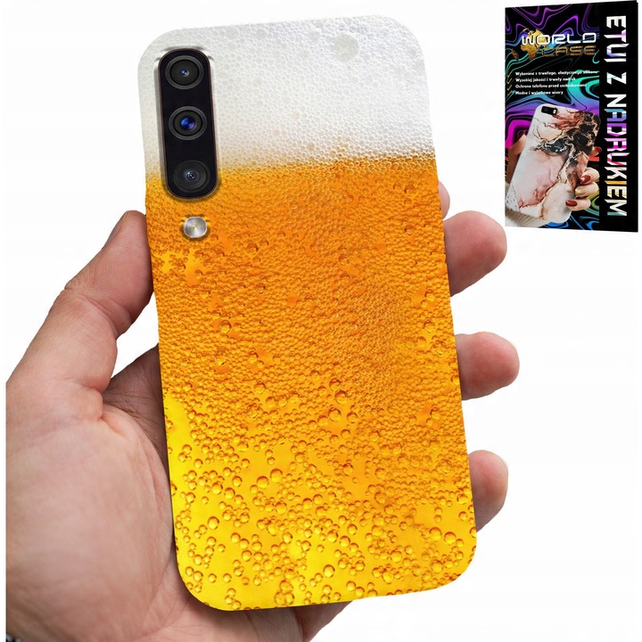Samsung Galaxy A70 telefontok, World Case, szilikon, sörnyomattal, védelem, szett