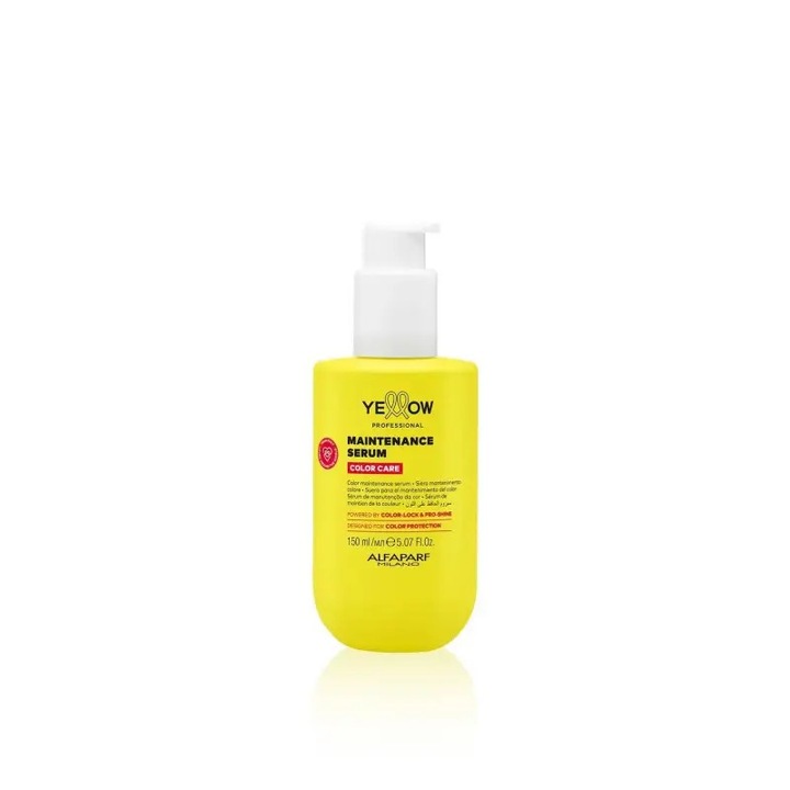Színvédő Szérum, Yellow, 150ml, Festett Hajra, Ragyogás, Színrögzítés és UV-védelem