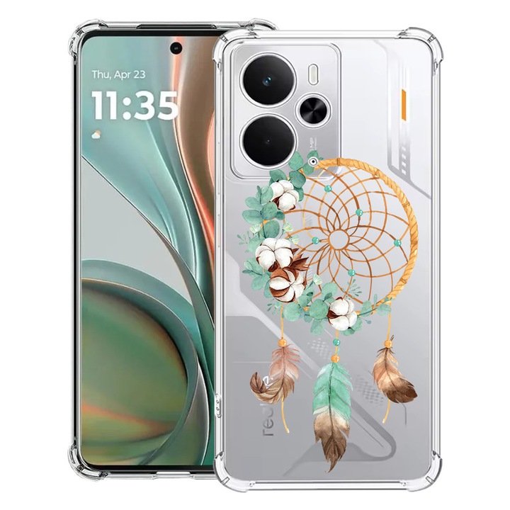 BestCase® Husa Anti Shock Compatibil cu Poco M7 Pro 5G, cu Design Dreamcatcher, Reinforced 4 Corners, 2099994 AS 950