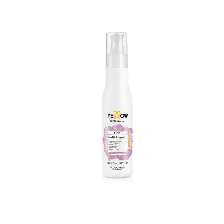 Ser 10-in-1 pentru Netezire, Yellow, Anti-Frizz si Stralucire Suprema, 150ml