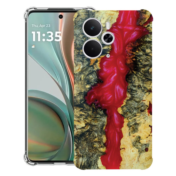 BestCase® Husa Anti Shock Compatibil cu Poco M7 Pro 5G, cu Design Colors Of Universe, Reinforced 4 Corners, 2099994 AS 881