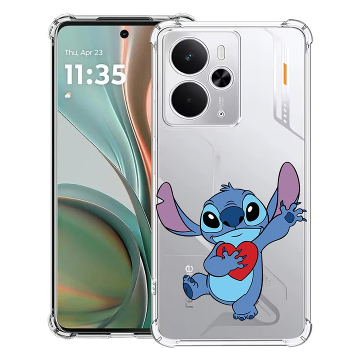 BestCase® Husa Anti Shock Compatibil cu Poco M7 Pro 5G, cu Design Love Stitch, Reinforced 4 Corners, 2099994 AS 1889