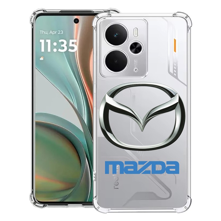 BestCase® Husa Anti Shock Compatibil cu Poco M7 Pro 5G, cu Design Mazda, Reinforced 4 Corners, 2099994 AS 1733