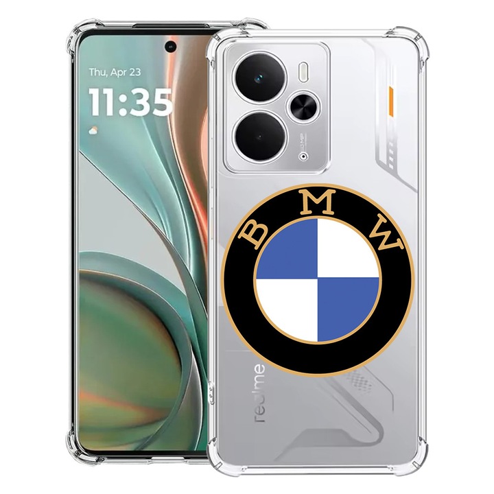 BestCase® Husa Anti Shock Compatibil cu Poco M7 Pro 5G, cu Design BMW classic, Reinforced 4 Corners, 2099994 AS 1751