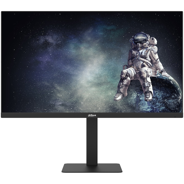 Dahua LM25-E241A Premium gaming monitor, 24.5", 320 Hz, FHD (1920×1080), IPS, 16:9, 300 cd/m², 1000:1, MPRT 1 ms, 2×DP 1.4, 2×HDMI 2.1, 1×Audio out, VESA 100x100 mm, Fekete