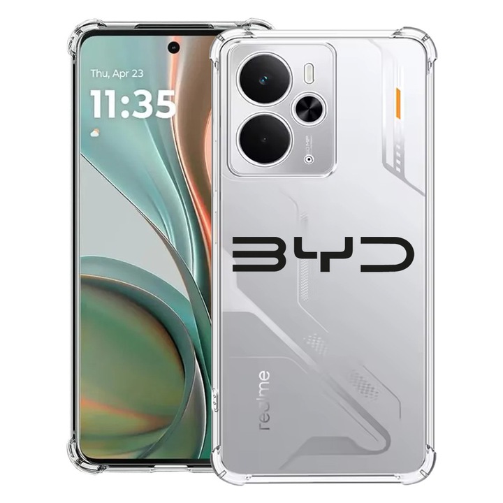 BestCase® Husa Anti Shock Compatibil cu Poco M7 Pro 5G, cu Design BYD, Reinforced 4 Corners, 2099994 AS 1779