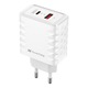 Incarcator retea 38W GaN, Quick Charge 4.0, Power Delivery 3.0, USB Typ-C, USB-A, Fast Charge, Encore Energy MD-3883TR