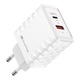 Incarcator retea 38W GaN, Quick Charge 4.0, Power Delivery 3.0, USB Typ-C, USB-A, Fast Charge, Encore Energy MD-3883TR