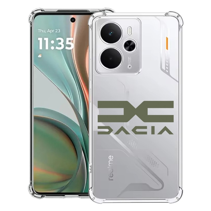 BestCase® Husa Anti Shock Compatibil cu Poco M7 Pro 5G, cu Design Dacia, Reinforced 4 Corners, 2099994 AS 1747