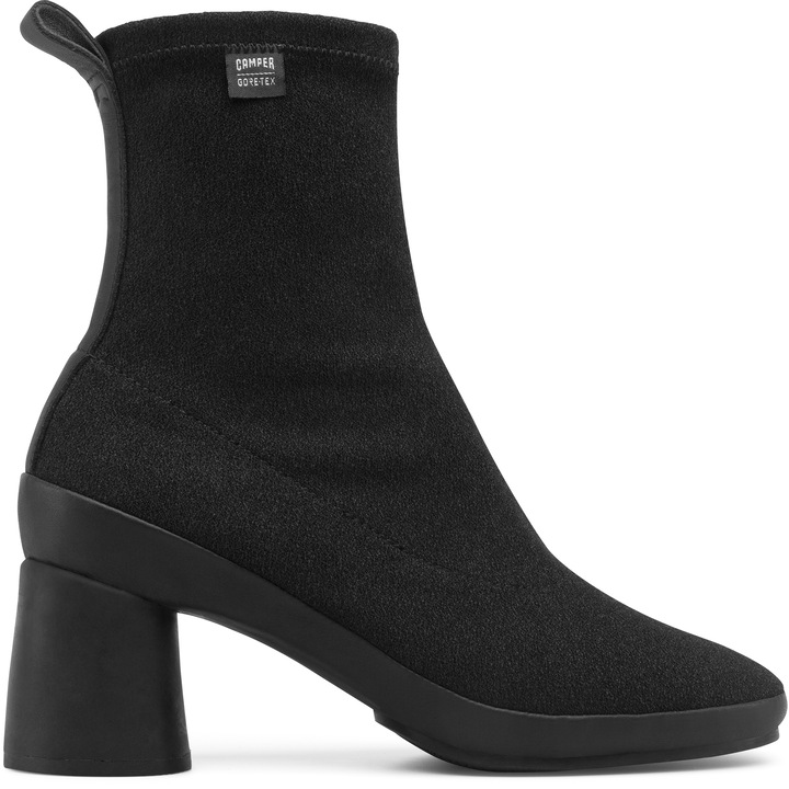 Camper, Botine fara inchidere impermeabile Upright, Negru