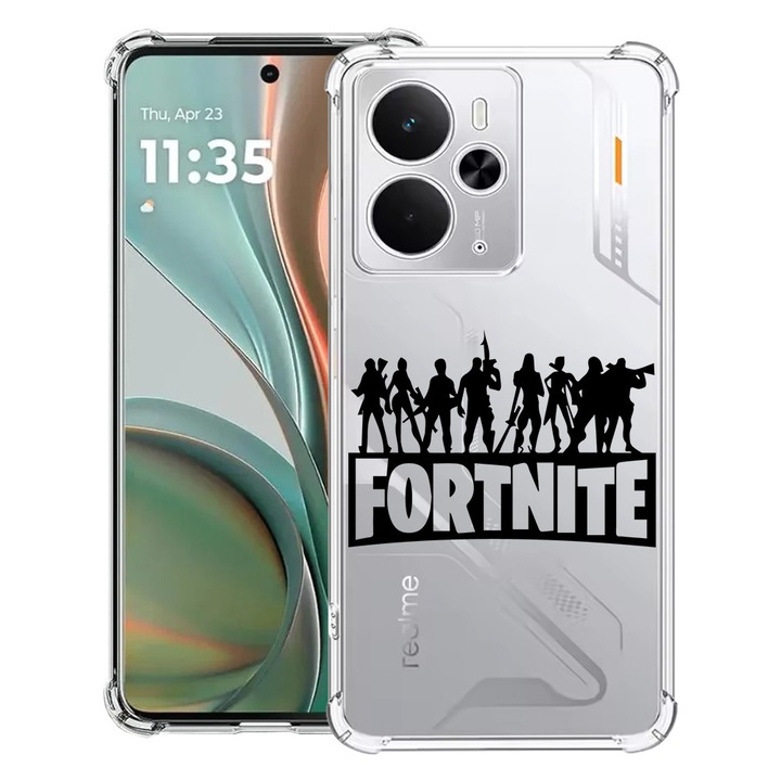BestCase® Husa Anti Shock Compatibil cu Poco M7 Pro 5G, cu Design Fortnite, Reinforced 4 Corners, 2099994 AS 1629