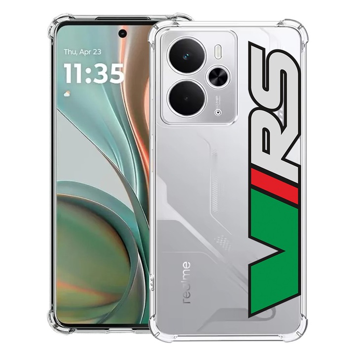 BestCase® Husa Anti Shock Compatibil cu Poco M7 Pro 5G, cu Design Skoda VRS, Reinforced 4 Corners, 2099994 AS 1718