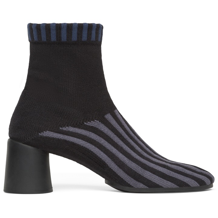 Camper, Botine textile Upright, Negru