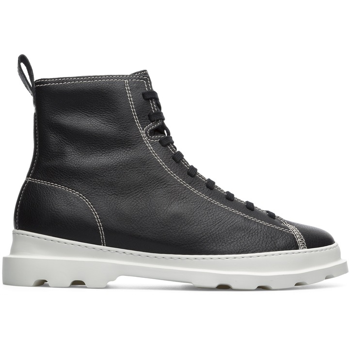 Camper, Ghete de piele Brutus, Negru