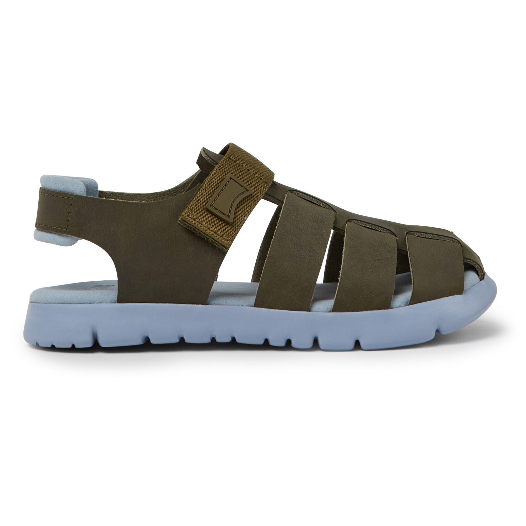 Camper, Sandale fisherman Oruga, Kaki, 32 EU