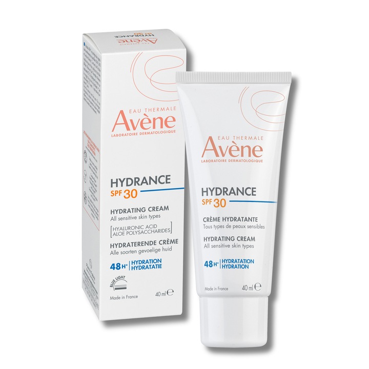 Crema hidratanta Avene Hydrance SPF30, 40 ml