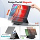 Monitor Portabil si Extensibil de 23.8 inch, Qova®, Ecran IPS, Full HD 1080p, 100Hz, 300 Nits, 120% sRGB, raport 16:9, Difuzor integrat, Conectivitate USB-C/HDMI, Plug & Play, Compatibil PC, laptop, console, rotatie de 90°/inaltime reglabila/pliabil