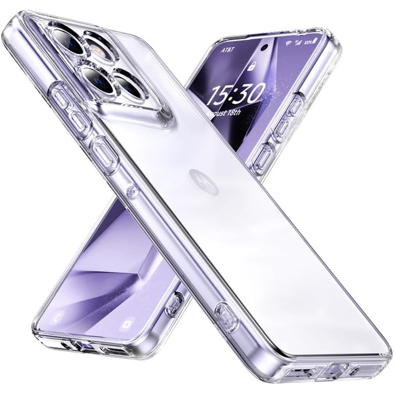 Husa pentru Motorola Moto G57 / G57 Power / G67 Power, Anti-Shock 1.5mm, cu protectie lentile, transparenta